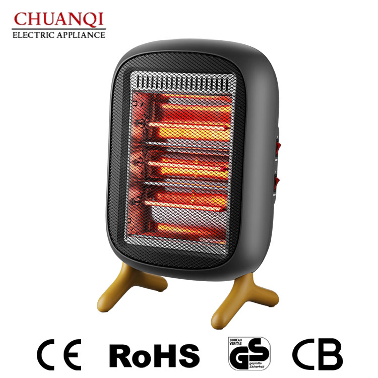Hvorfor leverer 1200W 3 røde rørvarmeren med ny designbase hurtigere og sikrere opvarmning af hjemmet?