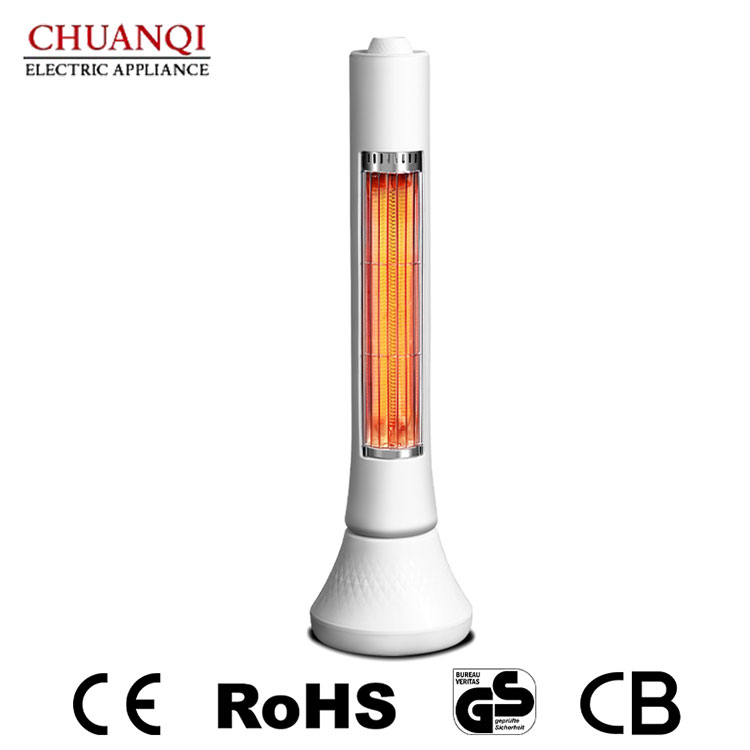 400W 1Tube kulstofvarmer med oscillerende funktion